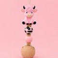 Highland Cow Car Diffuser – Pink